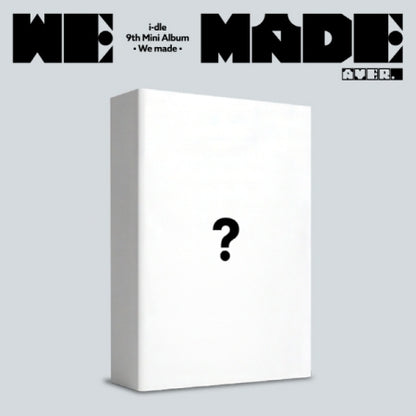 (PRE-ORDER 2026-07-07) i-dle - 9th Mini Album [We made] A Version (POB Included - Pre-order only)