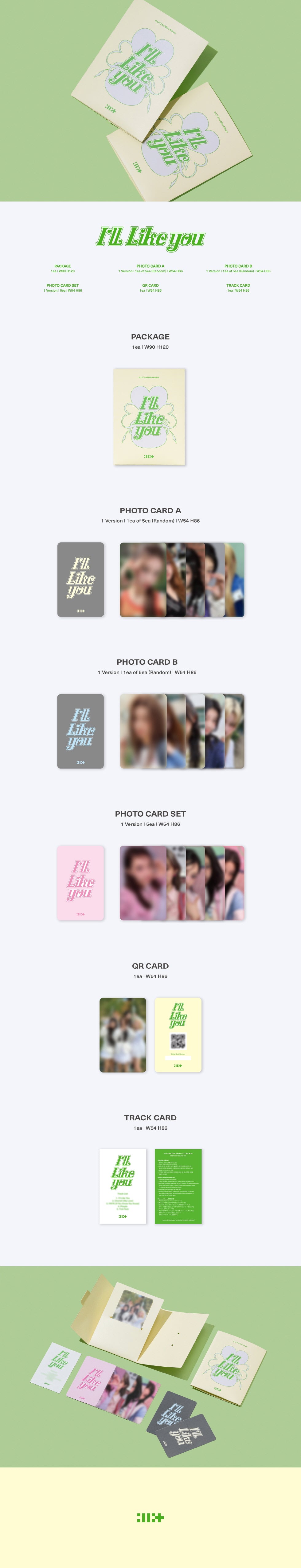 ILLIT - 2nd Mini Album I'll Like you Weverse Albums Version.