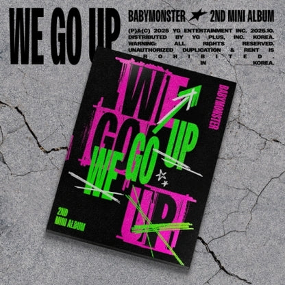 BABYMONSTER - 2nd Mini Album [WE GO UP] (3 Versions).