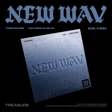 TREASURE - 4th Mini Album [NEW WAV] (2 Versions) Random 1ea