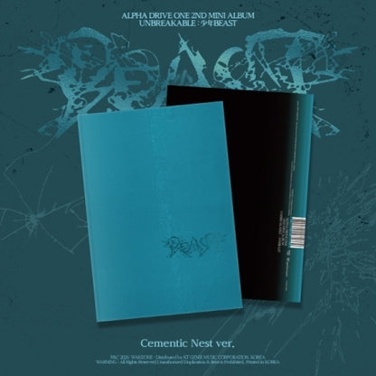 (PRE-ORDER 2026-08-25) ALPHA DRIVE ONE (ALD1) - 2nd Mini Album [UNBREAKABLE : 少年BEAST] Cementic Nest Version (POB Included - Pre-order only)