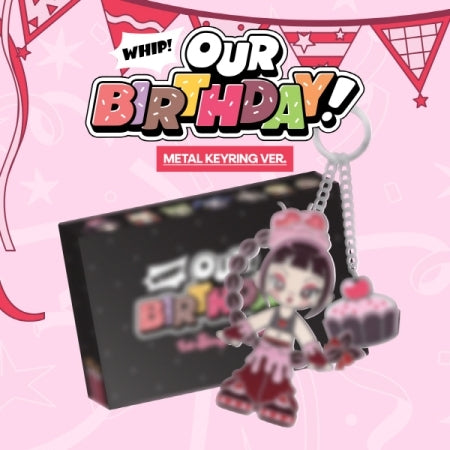 (PRE-ORDER 2026-08-19) OURBIRTHDAY 아워벌스데이 - 1st Single Album [Our Birthday] METAL KEYRING Version