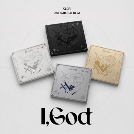 (PRE-ORDER 2026-05-28) XLOV - 2nd Mini Album [I,God] (4 Versions) Set