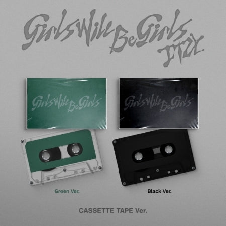 ITZY - [Girls Will Be Girls] Cassette Tape Version (2 Versions).