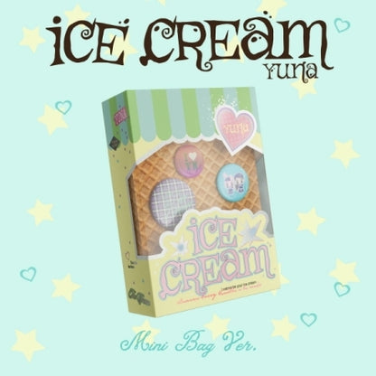 YUNA (ITZY) - 1st Mini Album [Ice Cream] Mini Bag Version (MD Version).