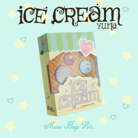 YUNA (ITZY) - 1st Mini Album [Ice Cream] Mini Bag Version (MD Version).