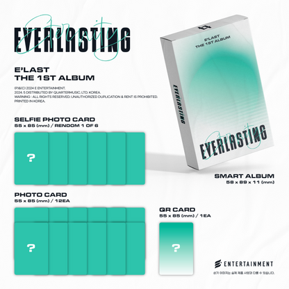 E'LAST 1st Album Everlasting Smart Album (2 Versions) Random 1ea.