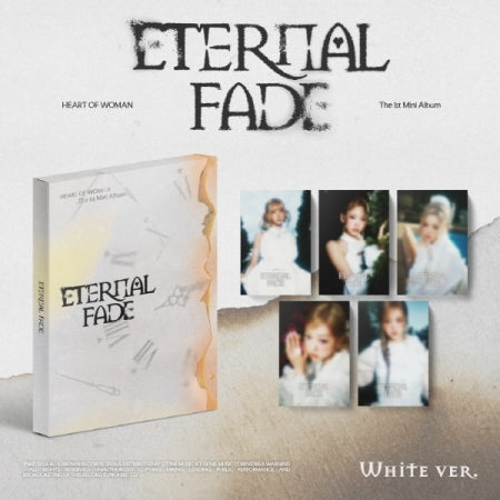 (PRE-ORDER 2026-11-06) HEART OF WOMAN 하트오브우먼 - 1st Mini Album [ETERNAL FADE](2 Versions)