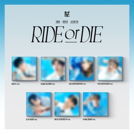 EVNNE 3rd Mini Album Ride or Die Digipack Version (7 Versions) Random(new)