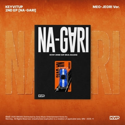 (PRE-ORDER 2026-11-09) KEYVITUP 키빗업 - 2nd EP Album [NA-GARI] MEO-JEORI Version