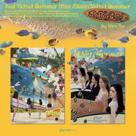 (PRE-ORDER 2026-08-04) Red Velvet - Summer Mini Album [Velvet Summer] Big Wave Version (2 Versions) Random 1ea (POB Included - Pre-order only)