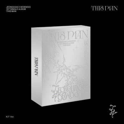 JEONGHAN X WONWOO (Seventeen) - 1st Single Album [This Man] KiT Version.