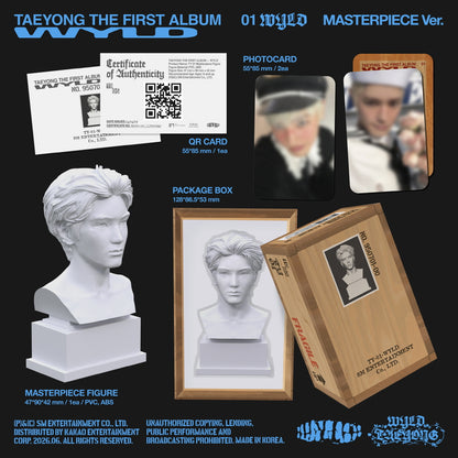 TAEYONG (NCT) - 1st Album [WYLD] Masterpiece Version (Limited Version)