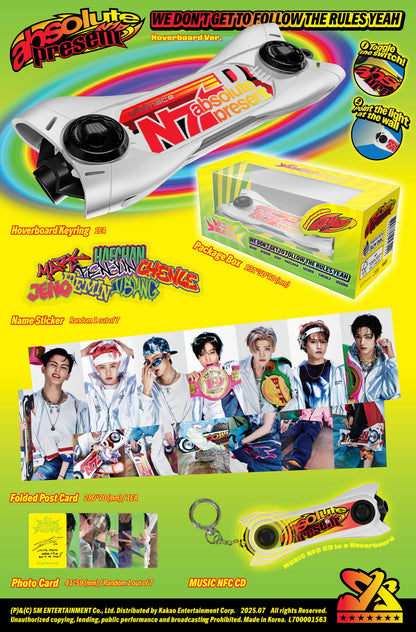 NCT Dream - 5th Album [Go Back To The Future] Hoverboard Version.