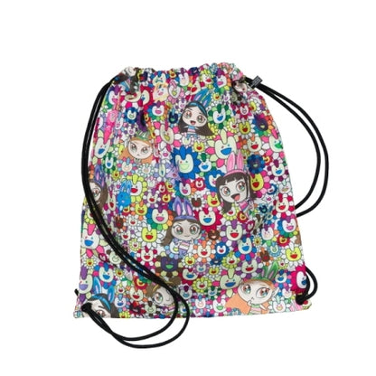 NewJeans - Japan Album Supernatural NJ x MURAKAMI Drawstring Bag Version.