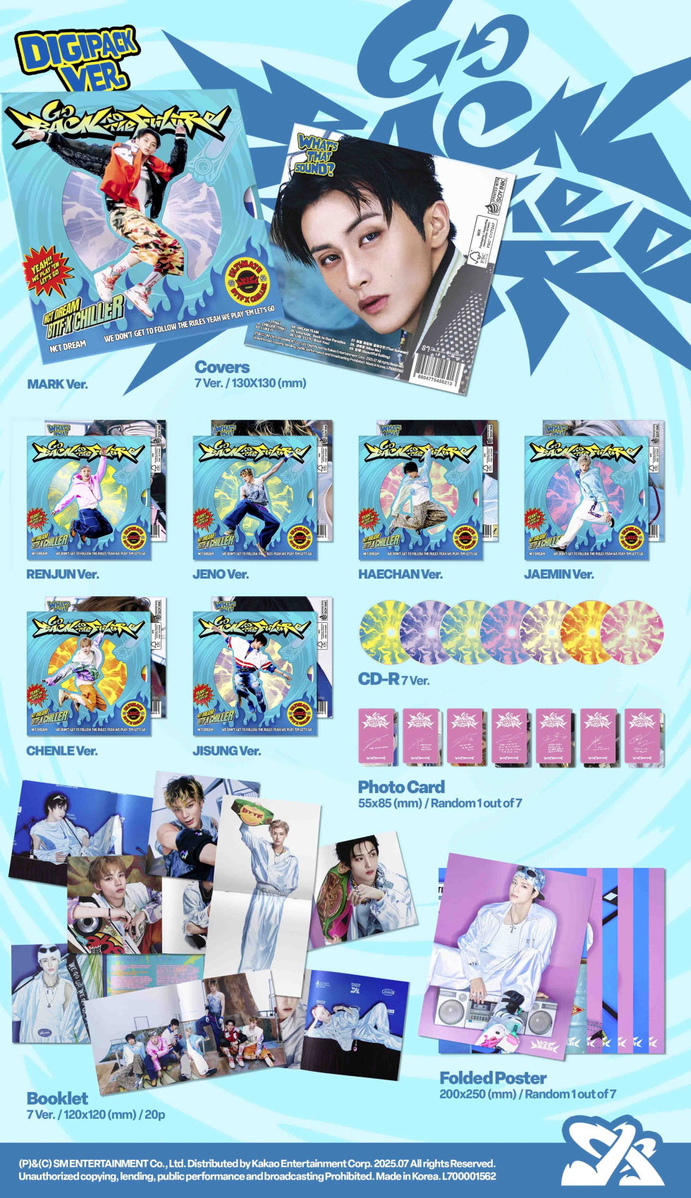 NCT Dream - 5th Album [Go Back To The Future] Digipack Version (7