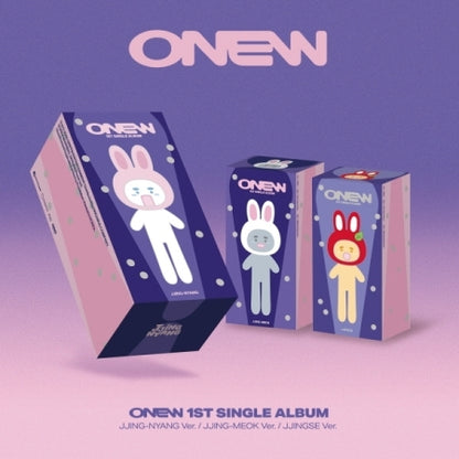 (PRE-ORDER 2026-10-20) 온유 Onew (SHINee) - 1st Single Album [착각] LONG JJING-NYANG-MEOK-SE Version (3 Versions)