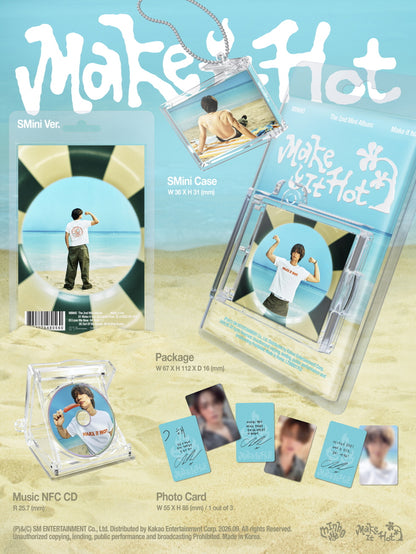 (PRE-ORDER 2026-09-08) Minho (SHINee) - 2nd Mini Album [Make it hot] SMini Version