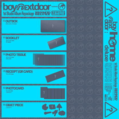 (PRE-ORDER 2026-09-28) BOYNEXTDOOR - 1st Studio Album Repackage [HOME: DELUXE] Weverse Albums version