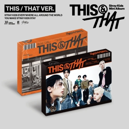 (PRE-ORDER 2026-08-07) Stray Kids - [THIS & THAT] Standard Version (2 Versions) Random 1ea (Withmuu or Musicplant POB Included - Pre-order only)