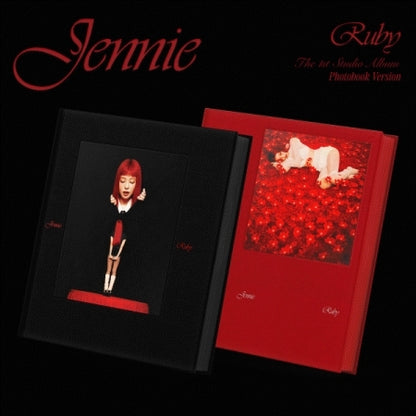 Jennie (BLACKPINK) - The 1st Studio Album [Ruby] Photobook Version (2 Versions).