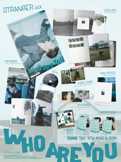 Suho (EXO) - 4th Mini Album [Who Are You] Stranger Version.