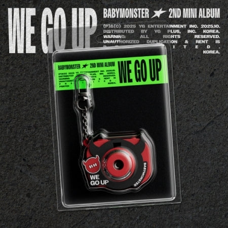 BABYMONSTER - 2nd Mini Album [WE GO UP] Mini Beam Keyring Version.