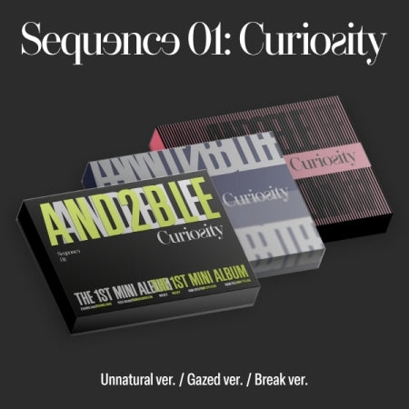 (PRE-ORDER 2026-05-27) AND2BLE (앤더블) - 1st Mini Album [Sequence 01: Curiosity] (3 Versions) Set (POB Included - Pre-order only)