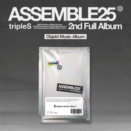 tripleS - 2nd Full Album [ASSEMBLE25] Objekt Music Album Version.