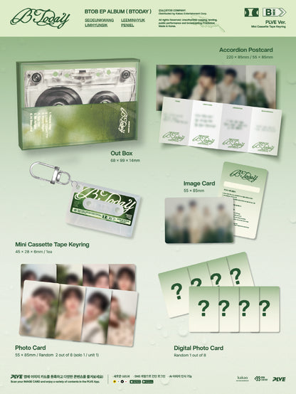 BTOB - Mini Album [BTODAY] PLVE Version (Limited Edition).