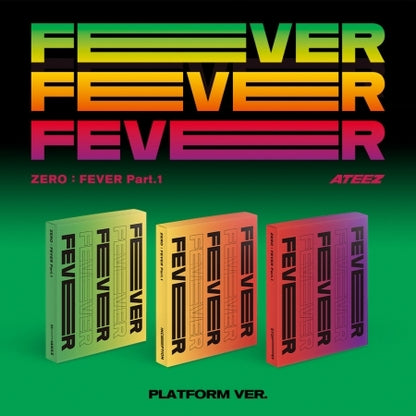 ATEEZ - ZERO : FEVER Part. 1, Platform Version (3 Versions).