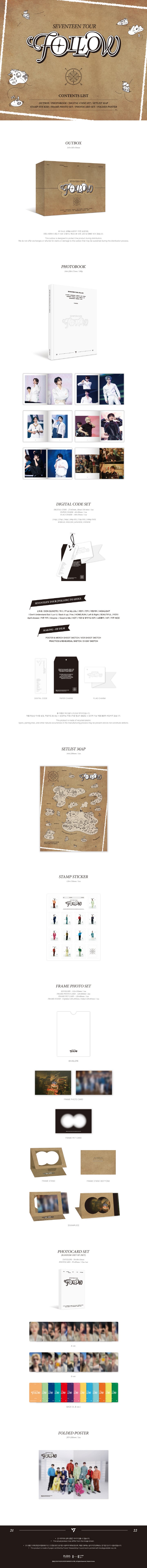Seventeen Tour Follow to Seoul (POB - Holographic Postcard included)(Limited Quantity).