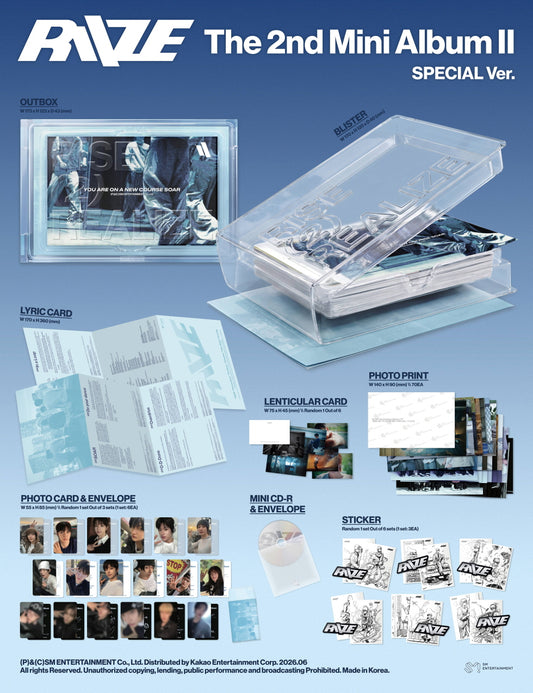 (PRE-ORDER 2026-06-16) RIIZE - 2nd Mini Album [II] Special Version