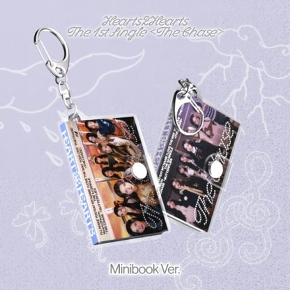 Hearts2Hearts - 1st Single Album [The Chase] Mini Book Version (2 Versions) Random 1ea.