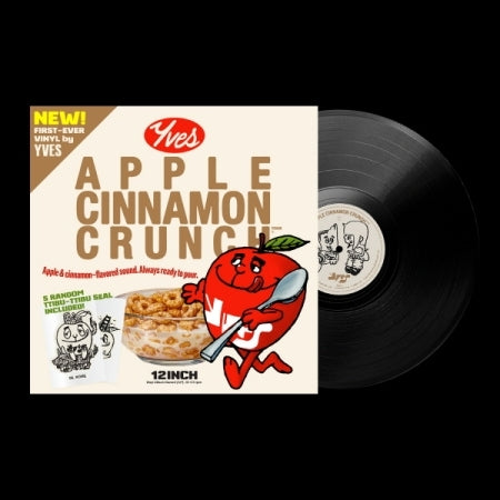 (PRE-ORDER 2025-07-01) YVES - [APPLE CINNAMON CRUNCH] 12 inch Black LP Vinyl Version (Limited Edition).