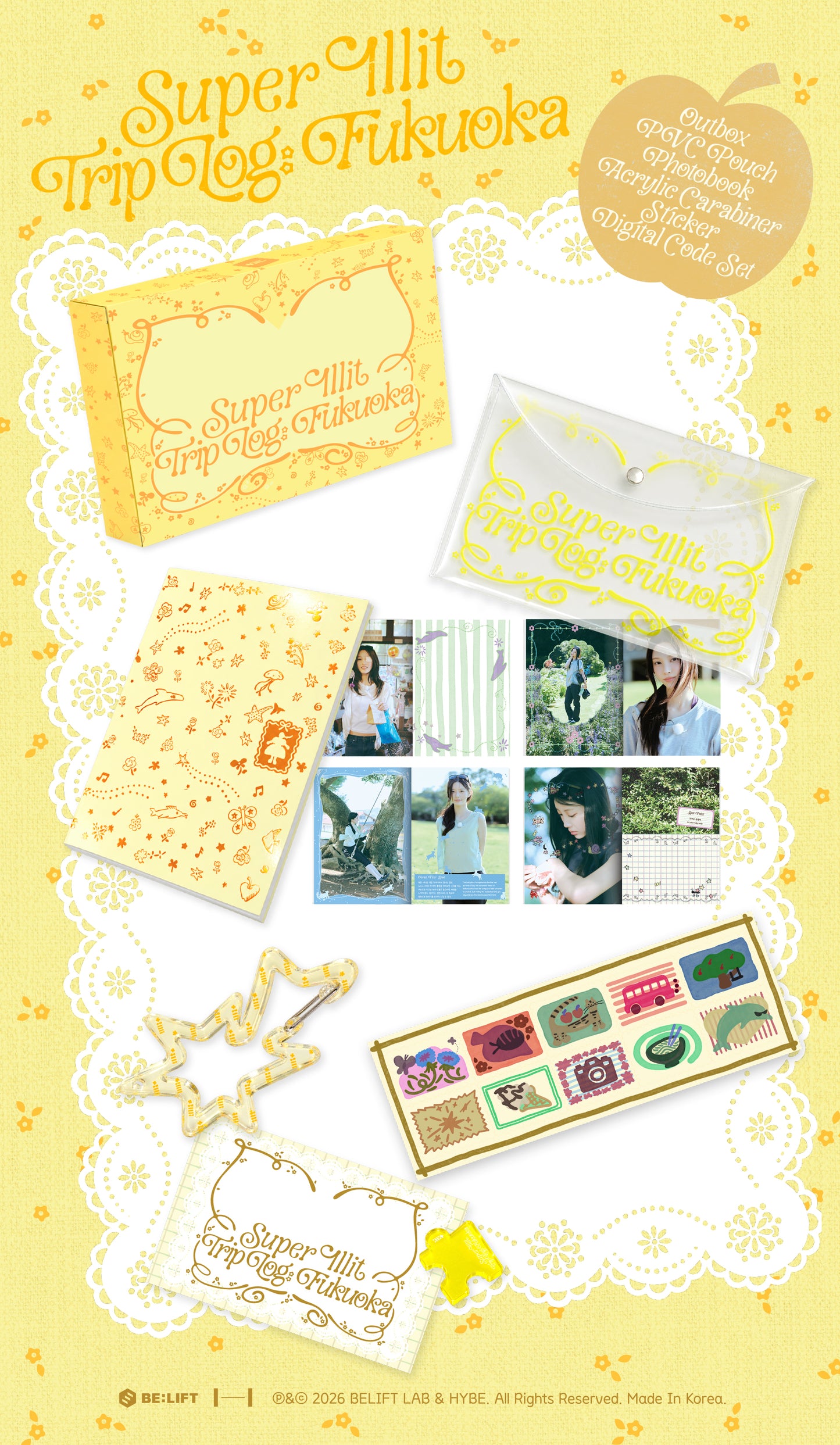 (PRE-ORDER 2026-09-14) ILLIT - [SUPER ILLIT TRIP LOG : FUKUOKA]