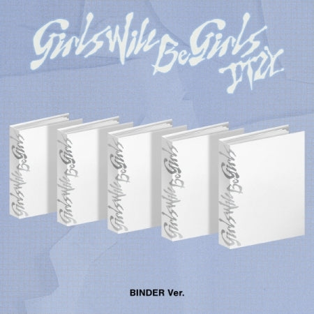 (PRE-ORDER 2025-06-09) ITZY - [Girls Will Be Girls] Binder Version (5 Versions) Random 1ea (POB - Photocard Included - pre-order only)