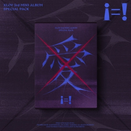 (PRE-ORDER 2026-12-01) XLOV - 3rd Mini Album [i=!] Special Pack Version