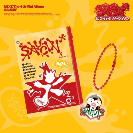 (PRE-ORDER 2026-08-24) NEXZ - 4th Mini Album [SAUCIN'] PHOTO PACK Version