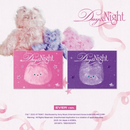 FIFTY FIFTY - 3rd Mini Album [Day & Night] EVER Version (2 Versions).