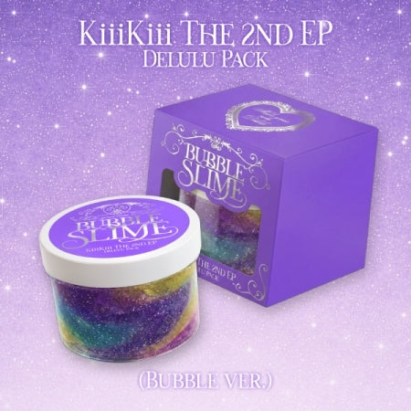 (PRE-ORDER 2026-01-27) KiiiKiii - 2nd EP Album [Delulu Pack] Bubble Version (Limited Edition).