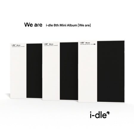 (PRE-ORDER 2025-05-20) i-dle - 8th Mini Album [We are] (3 Versions) Set (POB - Photocard 3ea - Pre-order only)
