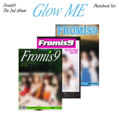 (PRE-ORDER 2026-07-21) fromis_9 - 2nd Album [Glow ME] Photobook Version (3 Versions) Set (POB Included - Pre-order only)