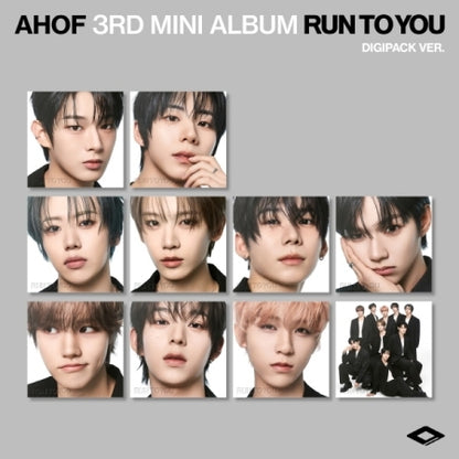 AHOF - 3rd Mini Album [RUN TO YOU] Digipack Version (10 Versions)