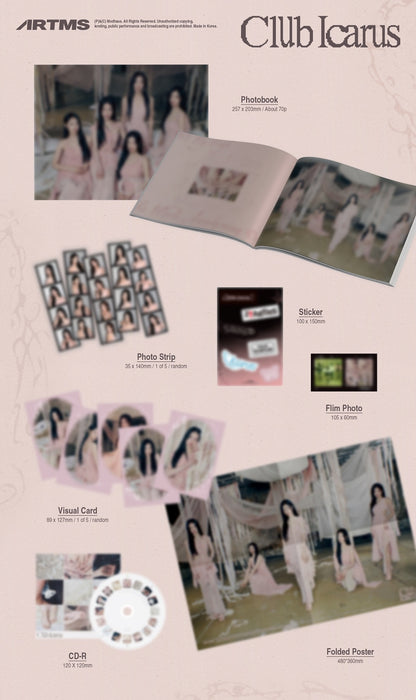 ARTMS - 1st Mini Album [Club Icarus] (2 Versions)