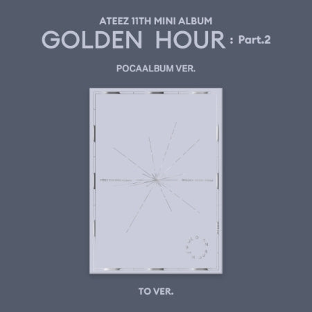 ATEEZ - 11th Mini Album GOLDEN HOUR: Part.2 POCAALBUM Version (3 Versions).