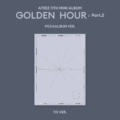 ATEEZ - 11th Mini Album GOLDEN HOUR: Part.2 POCAALBUM Version (3 Versions).