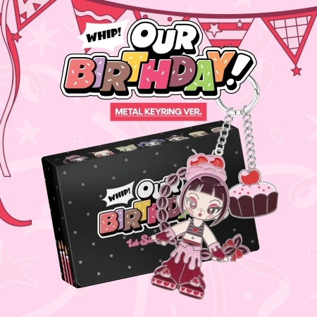 OURBIRTHDAY 아워벌스데이 - 1st Single Album [Our Birthday] METAL KEYRING Version