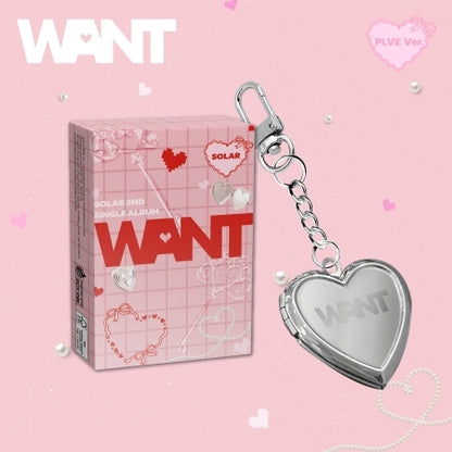 Solar (Mamamoo) - 2nd Single Album [WANT] PLVE Version.