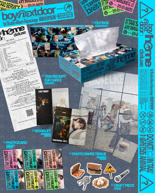 (PRE-ORDER 2026-09-28) BOYNEXTDOOR - 1st Studio Album Repackage [HOME: DELUXE] Weverse Albums version